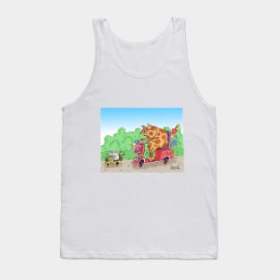 Puss and Scoot. Tank Top